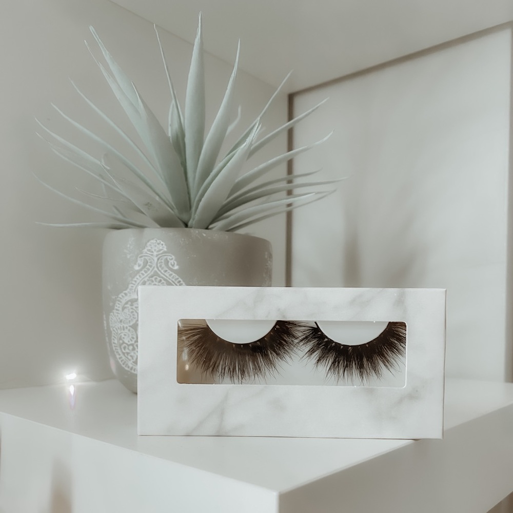 3D Mink fur strip eyelashes